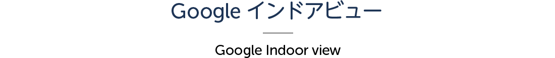 Google インドアビュー